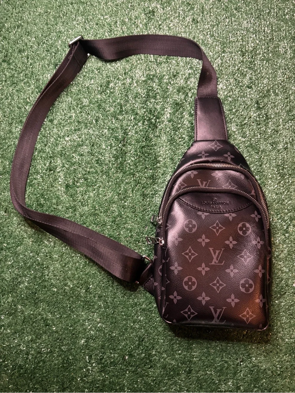Louis Vuitton black cross body bag